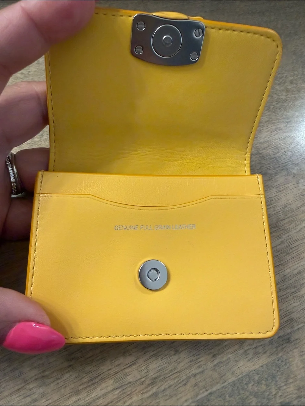Coach Bandit card case